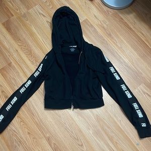 Full Send cropped sweatshirt! size medium